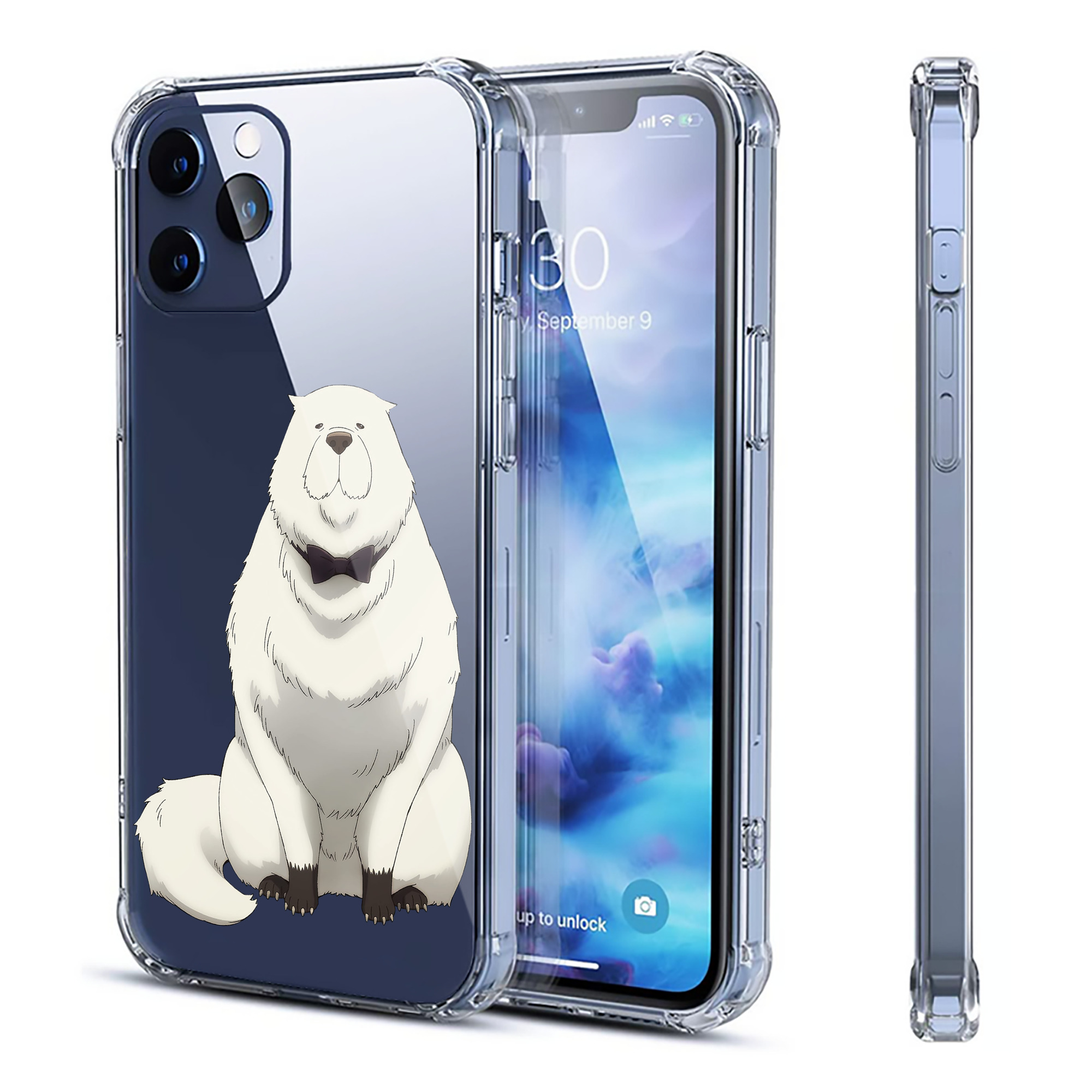 （画像用） SPY×FAMILY间谍家家酒 【iPhone 12シリーズ対応】透明スマホケース（クリアソフトケース）